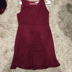 Crimson dress. Never worn